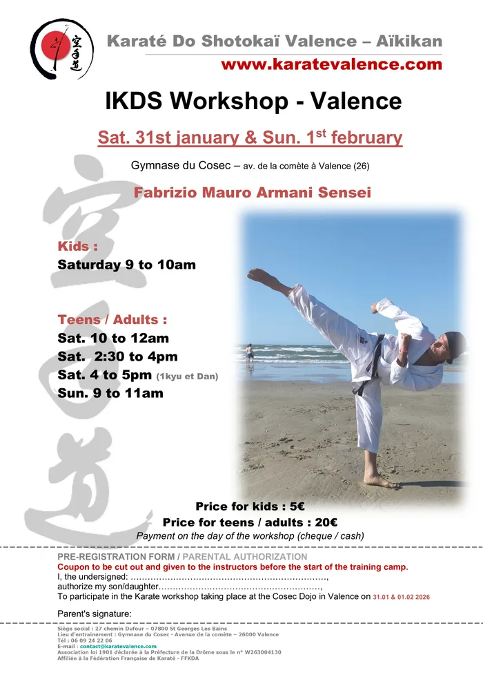 Locandina IKDS Workshop Valence